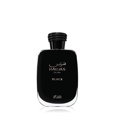 هوس بلک رصاصی (Rasasi Hawas Black) 100ml اصل