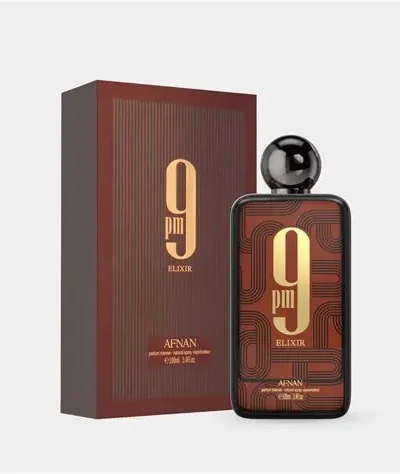 9 پی‌ام الکسیر افنان (Afnan 9PM Elixir) – نمای بطری