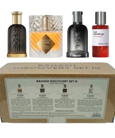 دیسکاوری ست ۳ باهاش امپر (Emper Bahash Discovery Set III) – عطرهای X100 و X200 و X300 و X400